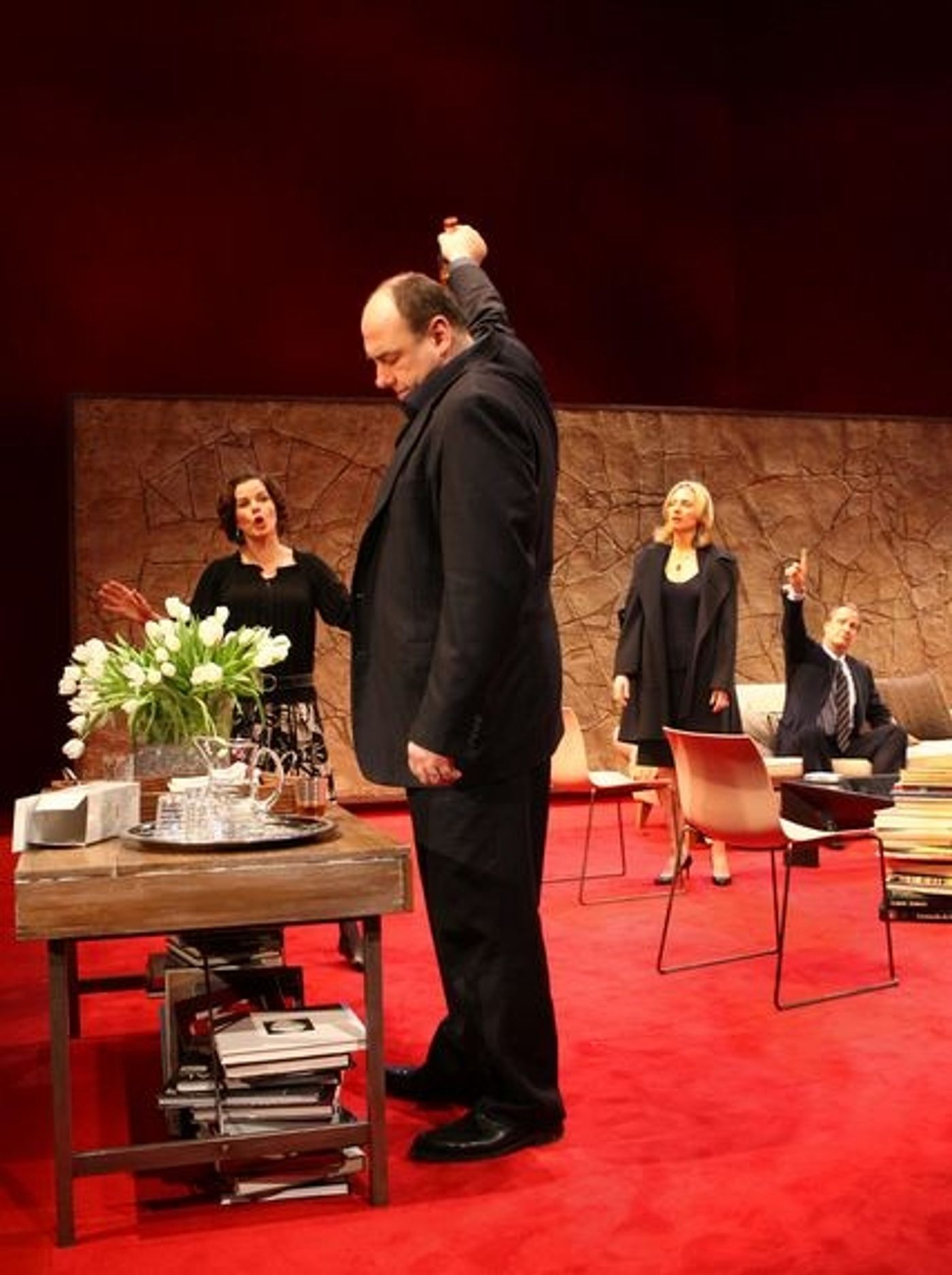 Photo Flash: Gandolfini, Harden, et al. Reprise GOD OF CARNAGE Roles at CTG  Image
