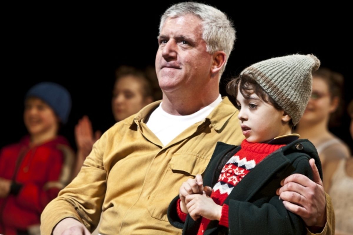 Gregory Jbara and Alex Dreier at 