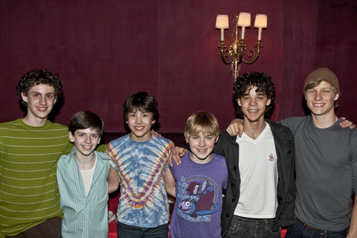 Trent Kowalik, Jacob Clemente, Alex Ko, Joseph Harrington, David Alvarez and Colin Bates at 