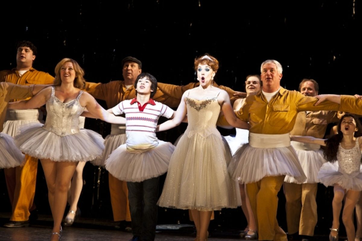 Laura Marie Duncan, Alex Ko, Emily Skinner, Gregory Jbara and the Company of 'Billy Elliott' at 