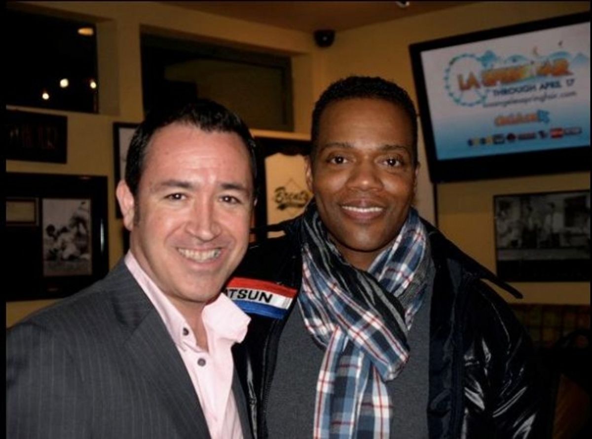  The Director, Steven Glaudini, and the Music Director/Conductor Darryl Archibald at 