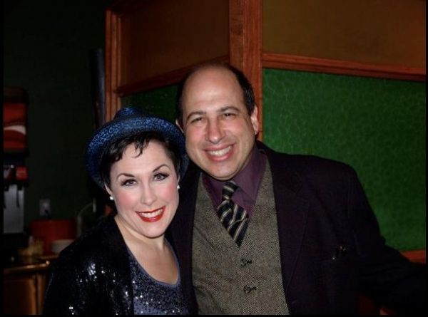  Farley Cadena (Hold Me-Touch Me) and Michael Kostroff (Max Bialystock) Photo