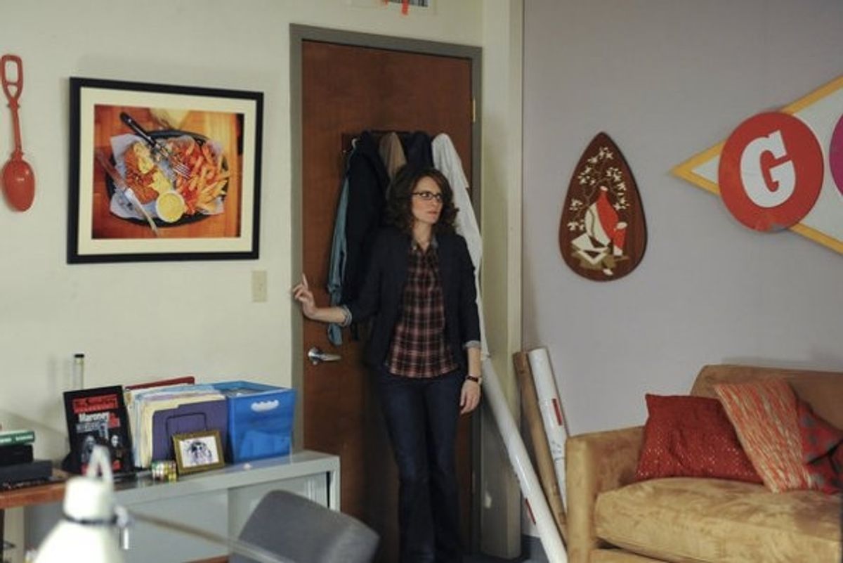 Tina Fey as Liz Lemon at 