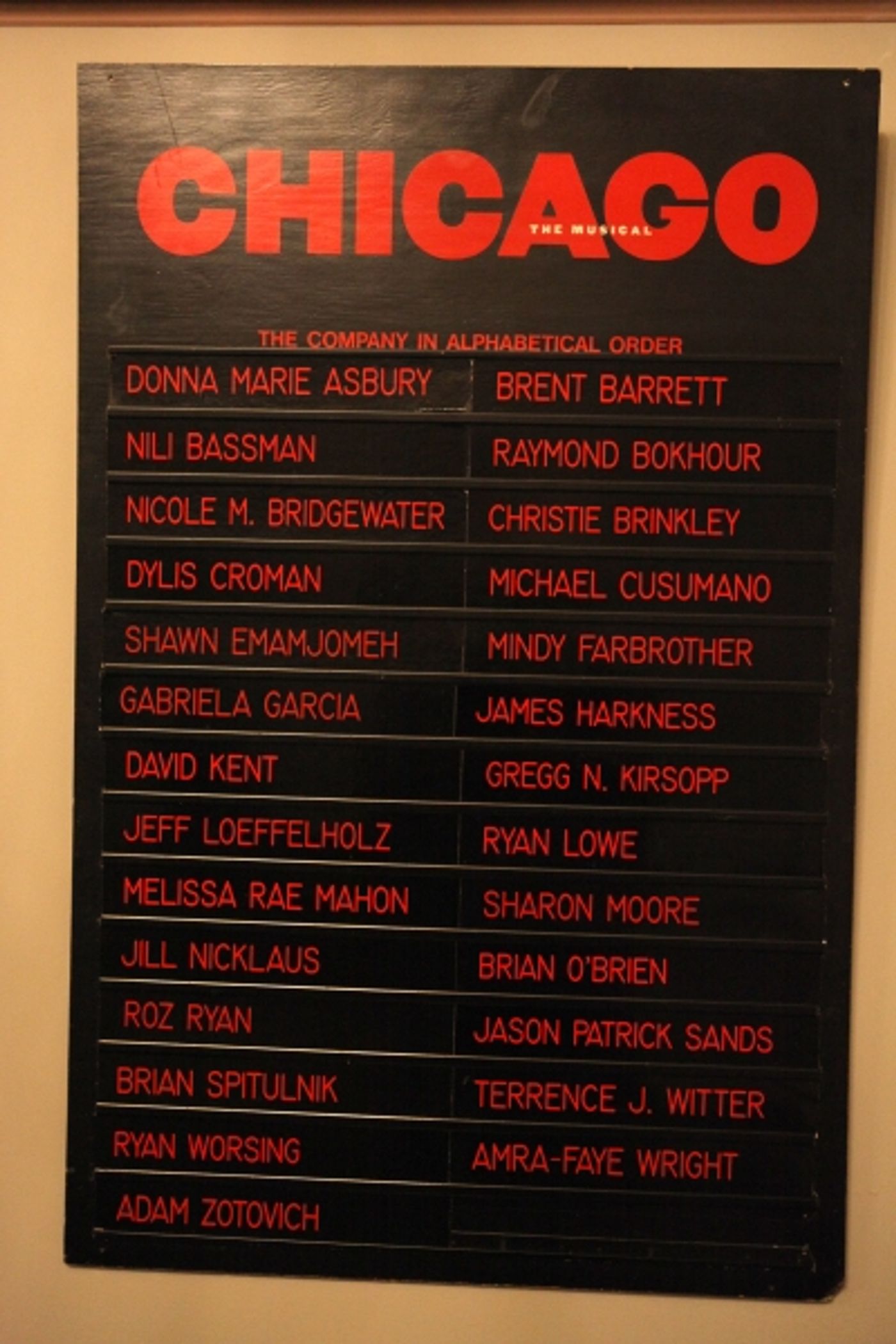 Photo Coverage: Christie Brinkley Debuts in CHICAGO  Image