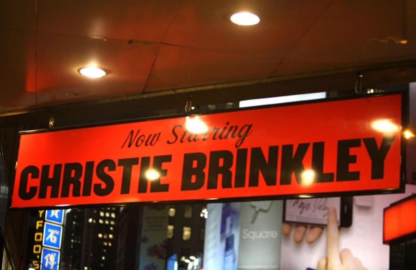 Photo Coverage: Christie Brinkley Debuts in CHICAGO  Image