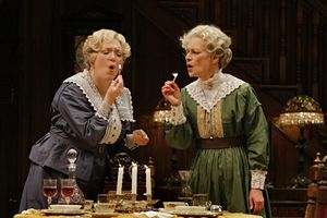  Kristine Nielsen (Abby Brewster) and Sally Wingert (Martha Brewster) in the Guthrie  Photo