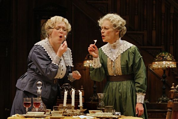  Kristine Nielsen (Abby Brewster) and Sally Wingert (Martha Brewster) in the Guthrie  Photo