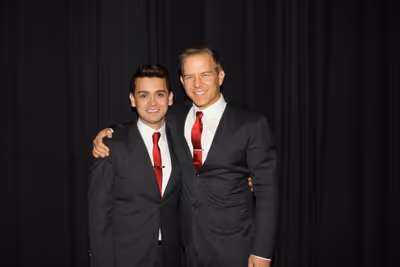 Michael Longoria and Christian Hoff Photo