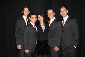 J. Robert Spencer, Michael Longoria, Valerie Smaldone, Christian Hoff Photo