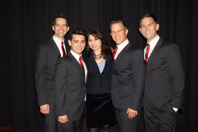 J. Robert Spencer, Michael Longoria, Valerie Smaldone, Christian Hoff Photo