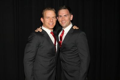 Christian Hoff and Daniel Reichard Photo