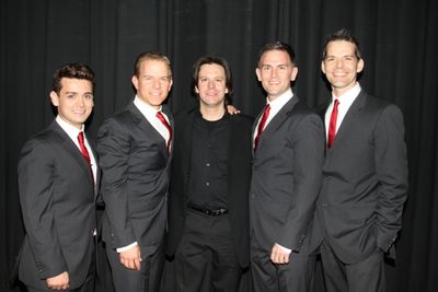 Michael Longoria, Christian Hoff, Eric Svejcar, Daniel Reichard and J. Robert Spencer Photo