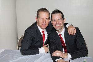 Christian Hoff and J. Robert Spencer Photo