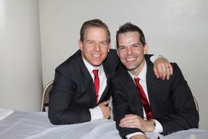 Christian Hoff and J. Robert Spencer Photo