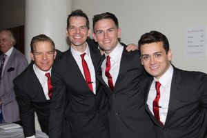 Christian Hoff, J. Robert Spencer, Daniel Reichard and Michael Longoria Photo