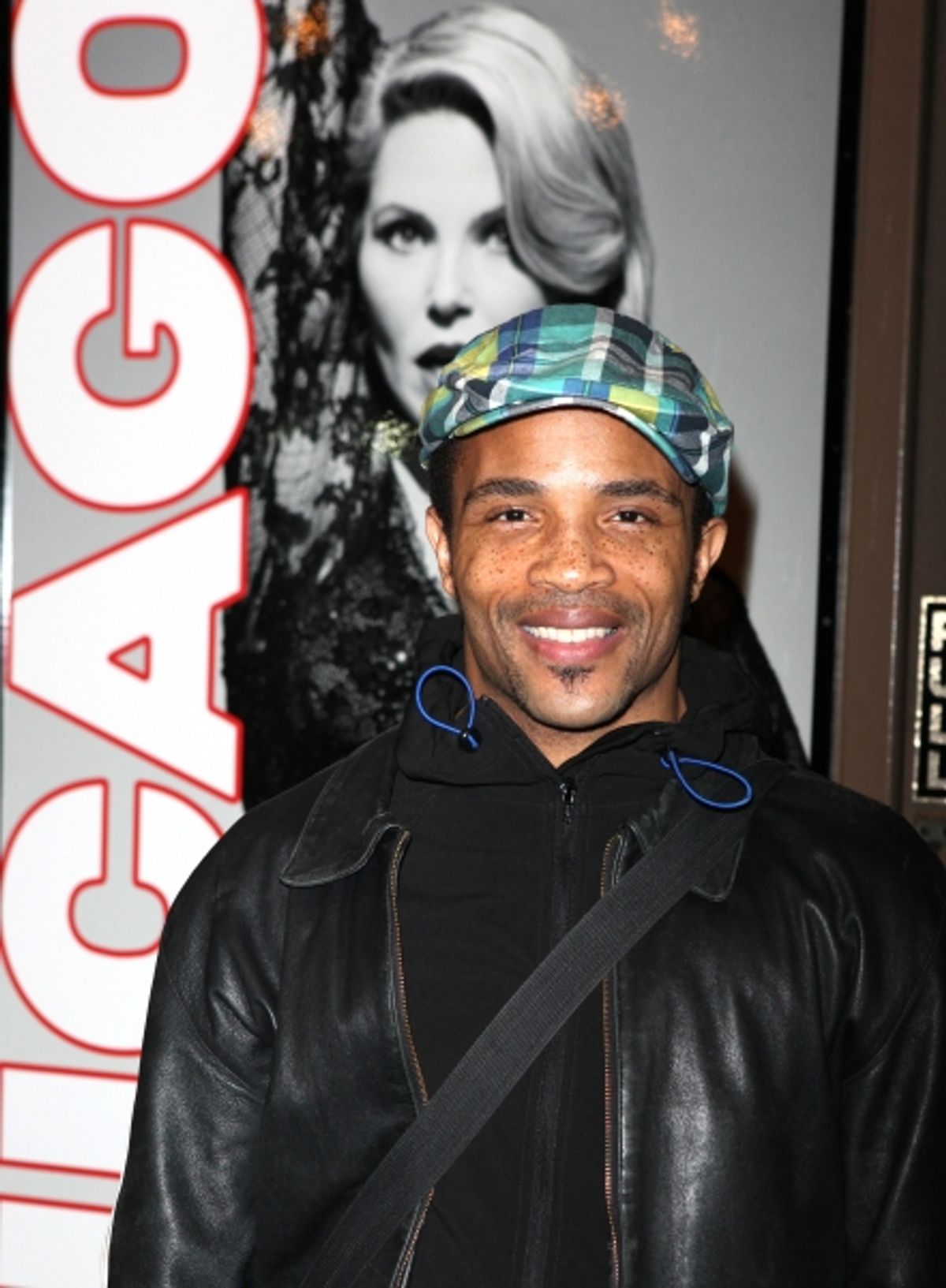  Co-Star James Harkness the stage door greeting fans after Christie Brinkley makes her Broadway Debut in CHICAGO at the Ambassador Theatre in New York City. at 