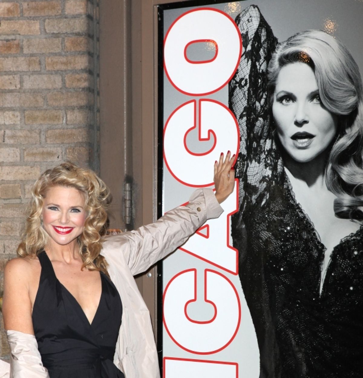 Christie Brinkley at the stage door greeting fans after making her Broadway Debut in CHICAGO at the Ambassador Theatre in New York City. at 