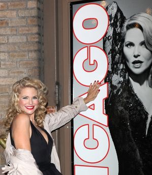 Christie Brinkley at the stage door greeting fans after making her Broadway Debut in CHICAGO at the Ambassador Theatre in New York City. @ BroadwayWorld Christie Brinkley at the stage door greeting fans after making her Broadway Debut in Photo