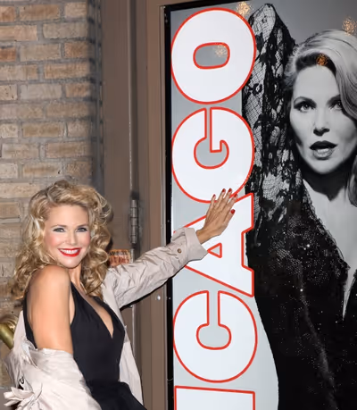  Christie Brinkley at the stage door greeting fans after making her Broadway Debut in Photo