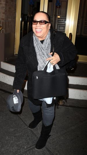 Christie Brinkley at the stage door greeting fans after making her Broadway Debut in CHICAGO at the Ambassador Theatre in New York City. @ BroadwayWorld Christie Brinkley at the stage door greeting fans after making her Broadway Debut in Photo