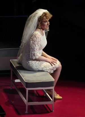 Katie Finneran performing in the New York Philharmonic presentation of Stephen Sondheim's 'Company', A Spring Gala Benefit in New York City. @ BroadwayWorld Katie Finneran performing in the New York Philharmonic presentation of Stephen Sondhe Photo