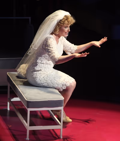 Katie Finneran performing in the New York Philharmonic presentation of Stephen Sondhe Photo