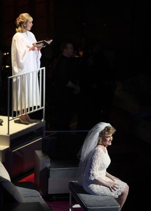Jill Paice & Katie Finneran performing in the New York Philharmonic presentation of Stephen Sondheim's 'Company', A Spring Gala Benefit in New York City. @ BroadwayWorld Jill Paice & Katie Finneran performing in the New York Philharmonic presentation of S Photo