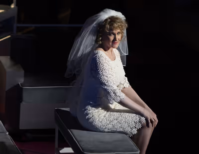 Katie Finneran performing in the New York Philharmonic presentation of Stephen Sondhe Photo