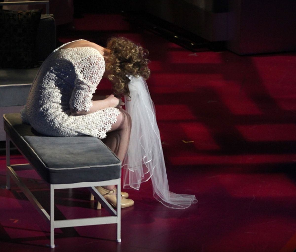 Katie Finneran performing in the New York Philharmonic presentation of Stephen Sondheim's 'Company', A Spring Gala Benefit  in New York City. at 