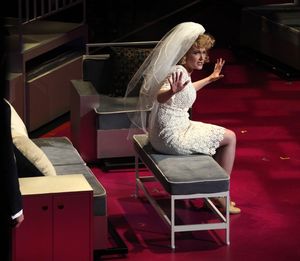 Katie Finneran performing in the New York Philharmonic presentation of Stephen Sondheim's 'Company', A Spring Gala Benefit in New York City. @ BroadwayWorld Katie Finneran performing in the New York Philharmonic presentation of Stephen Sondhe Photo