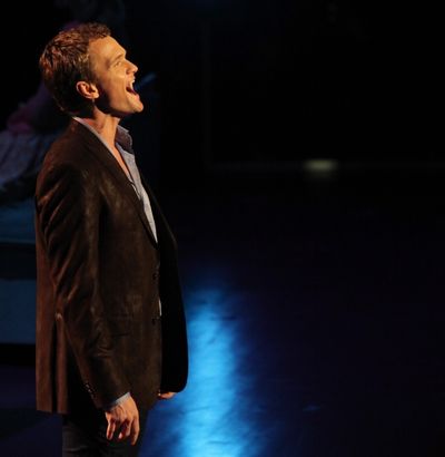 Neil Patrick Harris performing in the New York Philharmonic presentation of Stephen S Photo