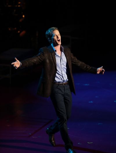Neil Patrick Harris performing in the New York Philharmonic presentation of Stephen S Photo
