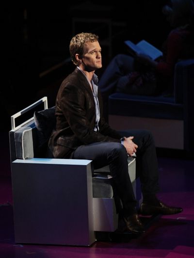 Neil Patrick Harris performing in the New York Philharmonic presentation of Stephen S Photo