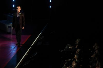 Neil Patrick Harris performing in the New York Philharmonic presentation of Stephen S Photo