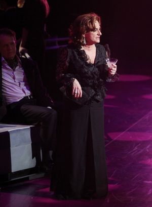 Patti LuPone performing in the New York Philharmonic presentation of Stephen Sondheim Photo