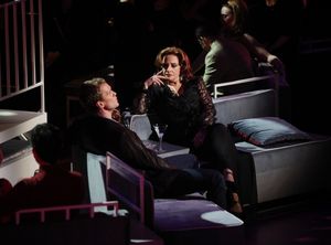 Neil Patrick Harris & Patti LuPone performing in the New York Philharmonic presentation of Stephen Sondheim's 'Company', A Spring Gala Benefit in New York City. @ BroadwayWorld Neil Patrick Harris & Patti LuPone performing in the New York Philharmonic presentati Photo