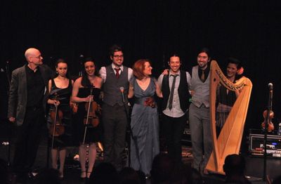  Orla Fallon and her lead in band Tin Cup Gypsy Photo