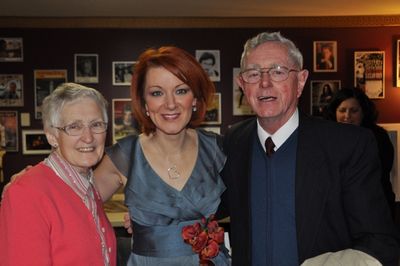  Orla Fallon with WLIW members Elizabeth and Ronnie Allen Photo