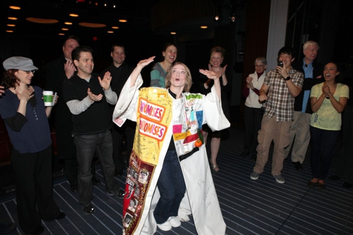 Opening Night Performance Gypsy Robe Ceremony for Recipient Joyce Chittick for The Roundabout Theatre Company's Broadway Production of 'Anything Goes'  in New York City. at 