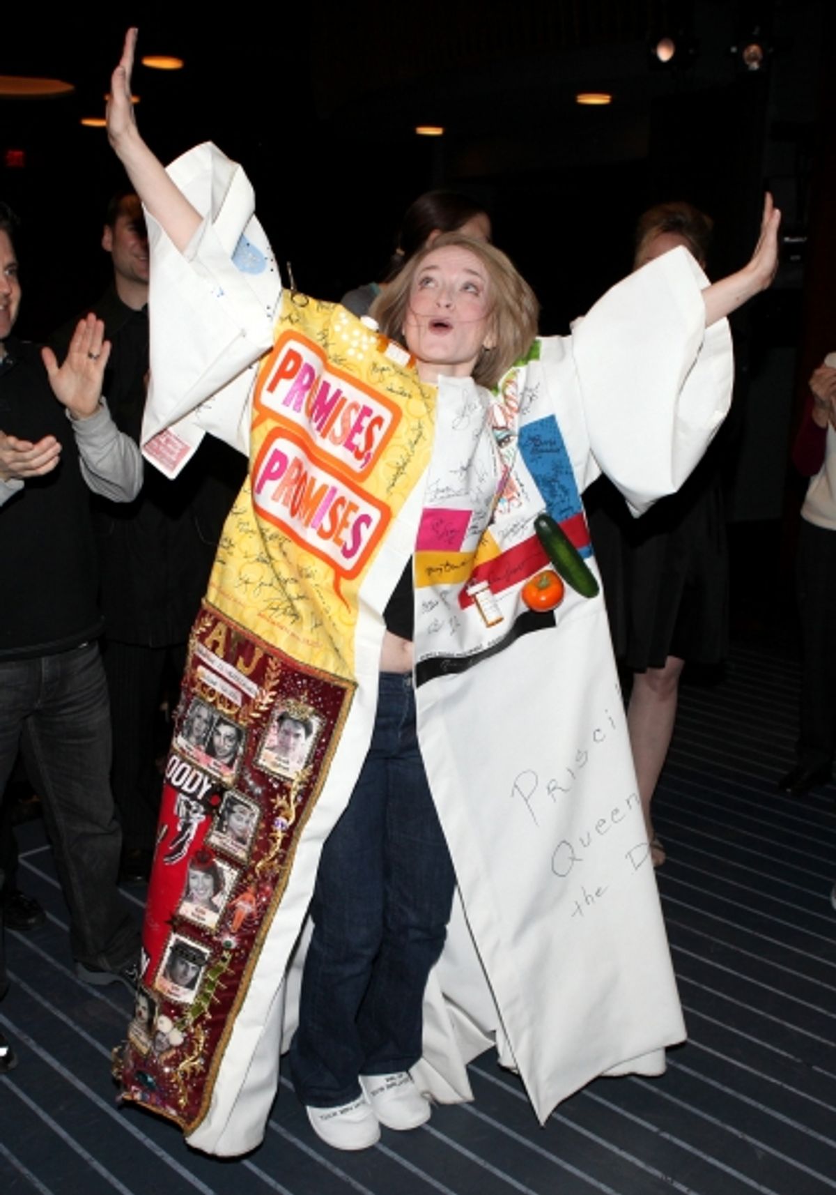Opening Night Performance Gypsy Robe Ceremony for Recipient Joyce Chittick for The Roundabout Theatre Company's Broadway Production of 'Anything Goes'  in New York City. at 