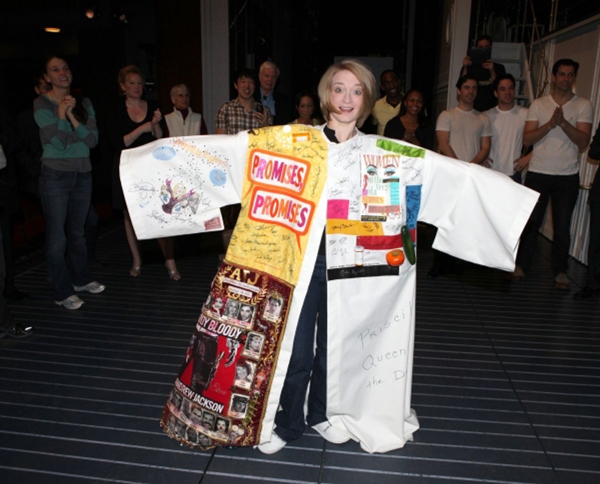Opening Night Performance Gypsy Robe Ceremony for Recipient Joyce Chittick for The Roundabout Theatre Company's Broadway Production of 'Anything Goes'  in New York City. at 