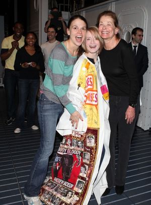 Sutton Foster & Joyce Chittick & Jessica Walter attending the Opening Night Performan Photo