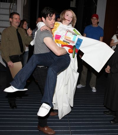 Colin Donnell & Joyce Chittick attending the Opening Night Performance Gypsy Robe Cer Photo