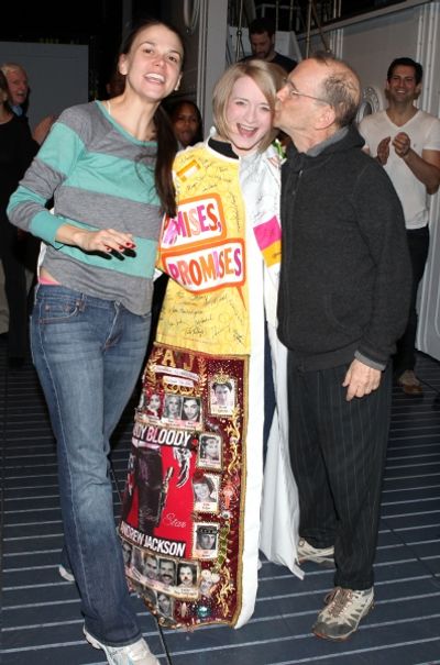 Sutton Foster & Joyce Chittick & Joel Grey attending the Opening Night Performance Gy Photo