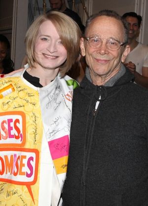 Joyce Chittick & Joel Grey attending the Opening Night Performance Gypsy Robe Ceremon Photo