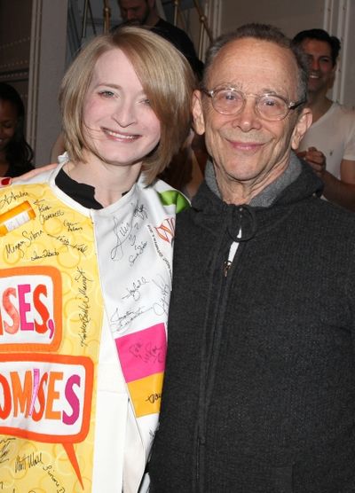 Joyce Chittick & Joel Grey attending the Opening Night Performance Gypsy Robe Ceremon Photo