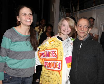 Sutton Foster & Joyce Chittick & Joel Grey attending the Opening Night Performance Gy Photo