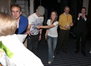 Laura Osnes & Cast attending the Opening Night Performance Gypsy Robe Ceremony for Recipient Joyce Chittick for The Roundabout Theatre Company's Broadway Production of 'Anything Goes' in New York City. @ BroadwayWorld Laura Osnes & Cast attending the Opening Night Performance Gypsy Robe Ceremony for Re Photo