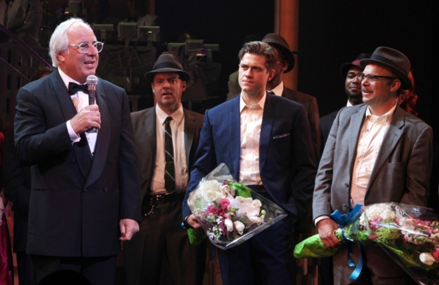 Photo Coverage: CATCH ME IF YOU CAN Opening Night Curtain Call  Image