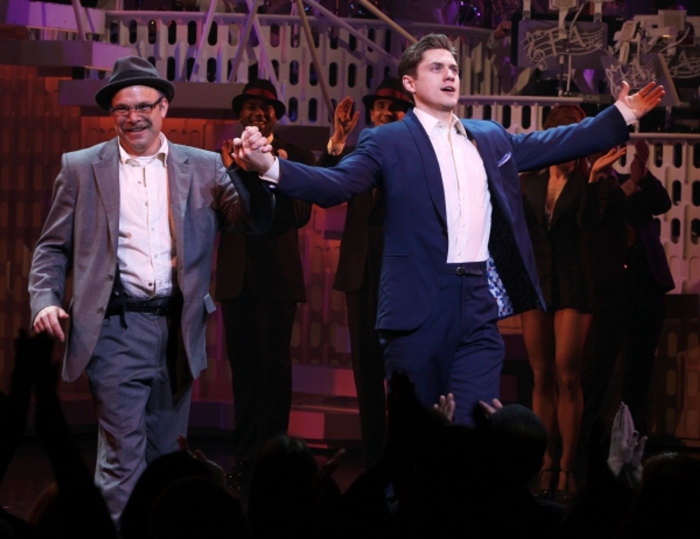 Photo Coverage: CATCH ME IF YOU CAN Opening Night Curtain Call  Image
